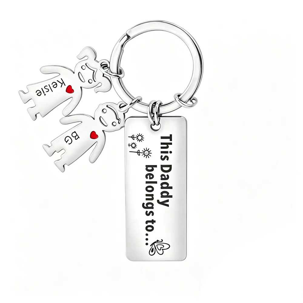 Personalized Family Keychain