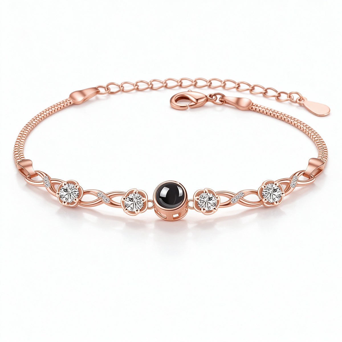 Round Photo Projection Bracelet
