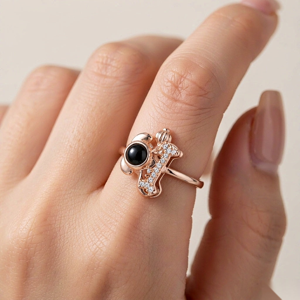Dog FateMarks Photo Ring