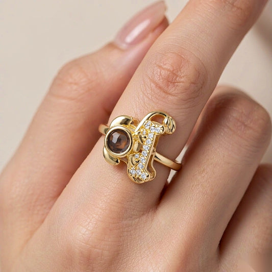 Dog FateMarks Photo Ring