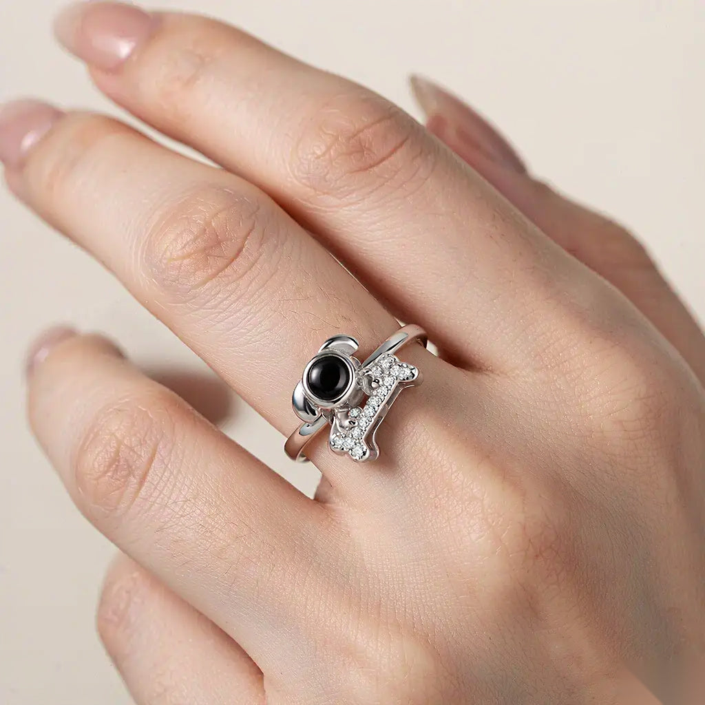 Dog FateMarks Photo Ring