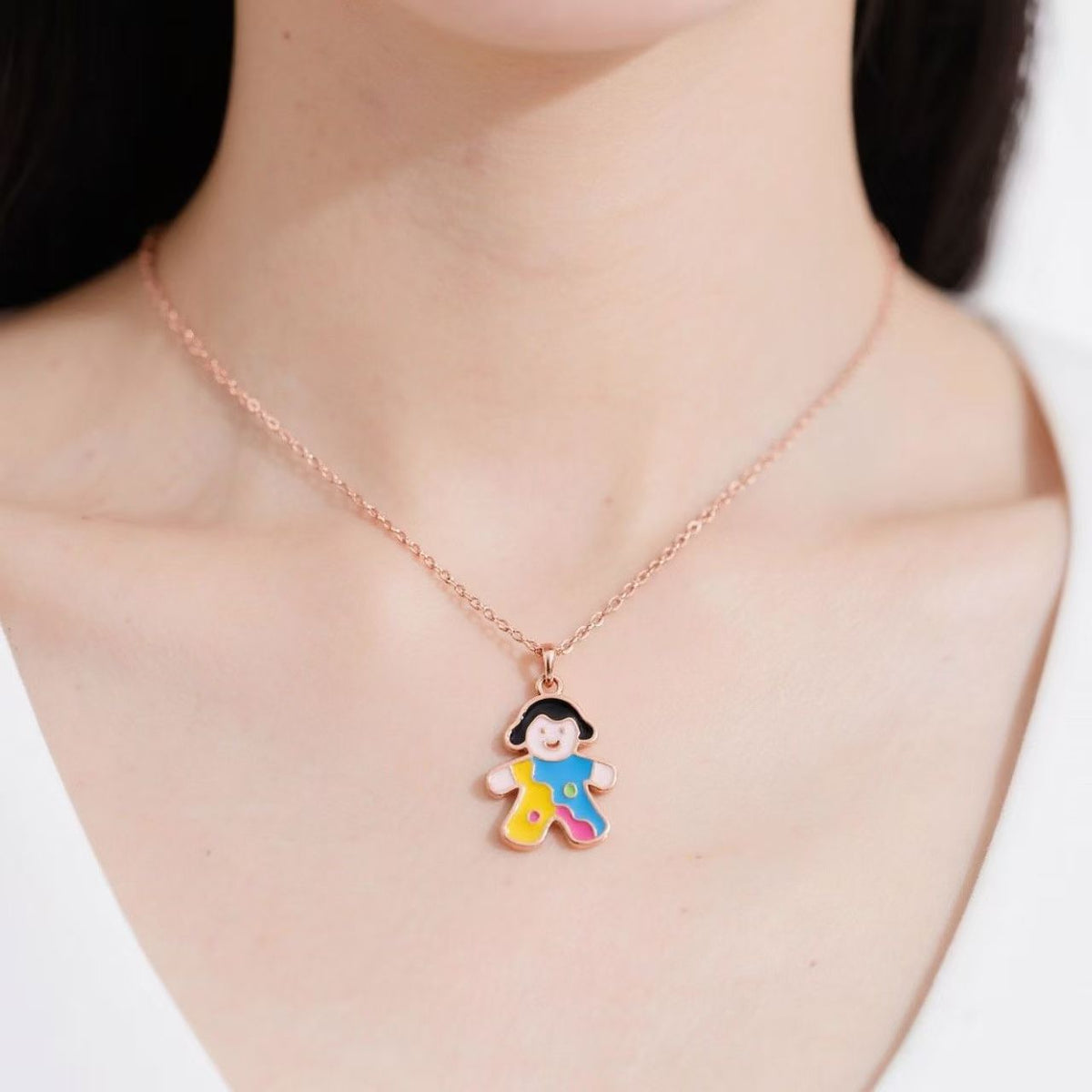 Custom Child's Artwork Necklace
