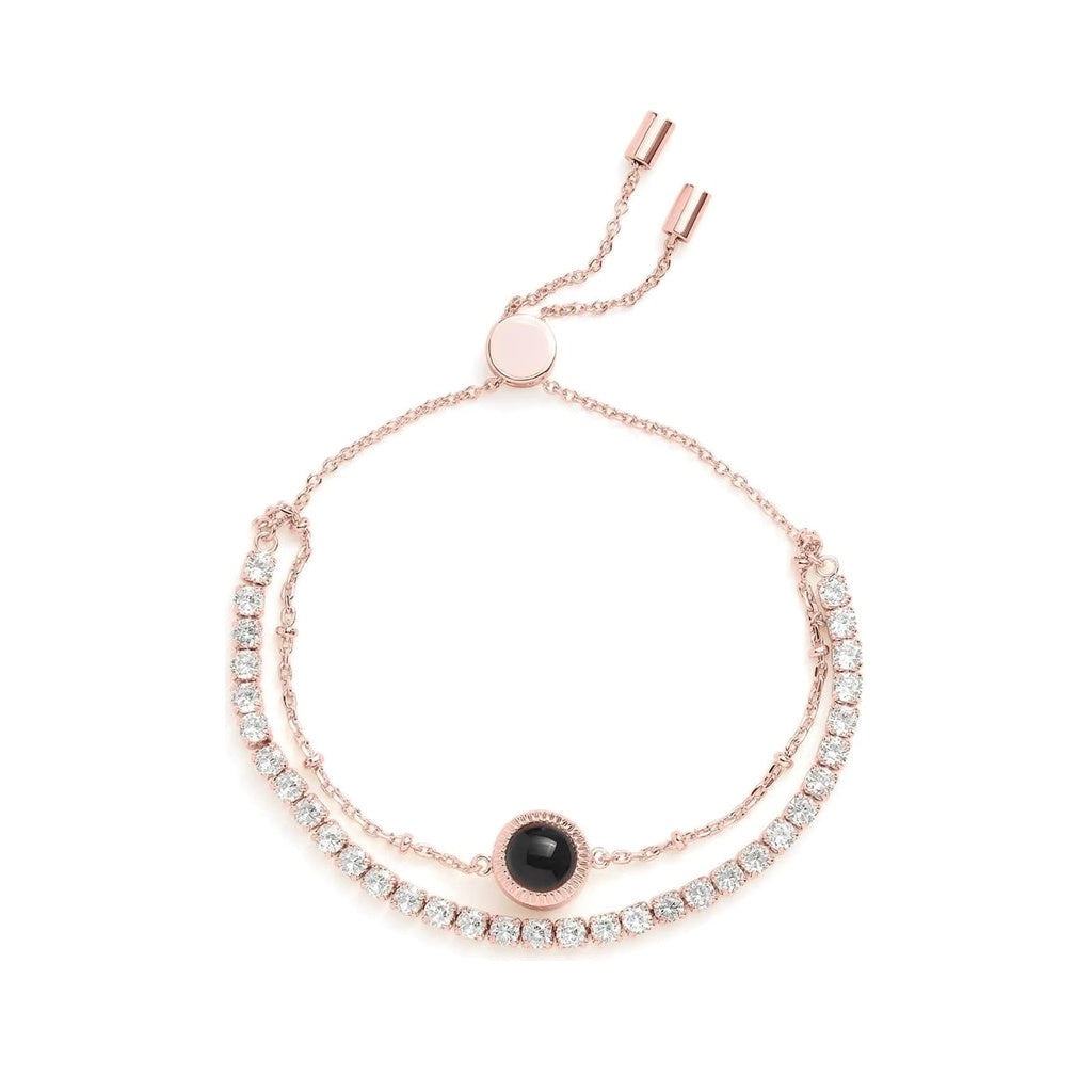 Double Circle Photo Projection Bracelet