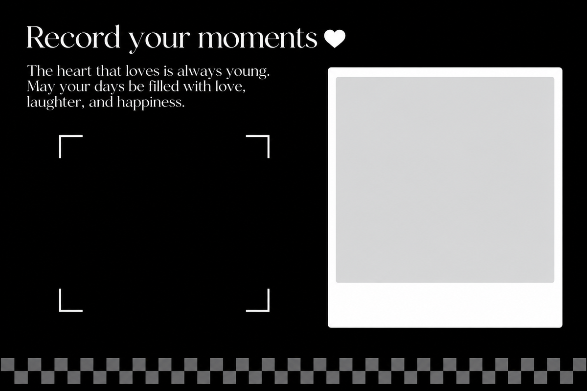 Personalized Photo Brick Portrait Frame