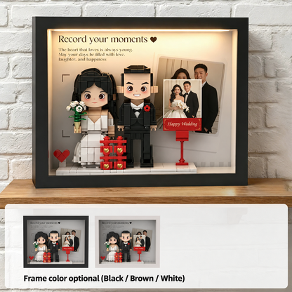 Personalized Photo Brick Portrait Frame