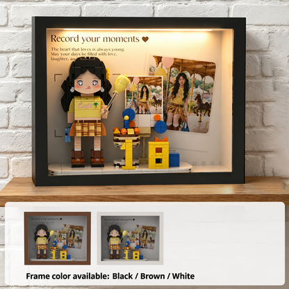 Personalized Photo Brick Portrait Frame