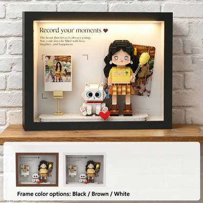 Personalized Photo Brick Portrait Frame