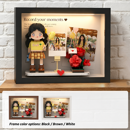Personalized Photo Brick Portrait Frame