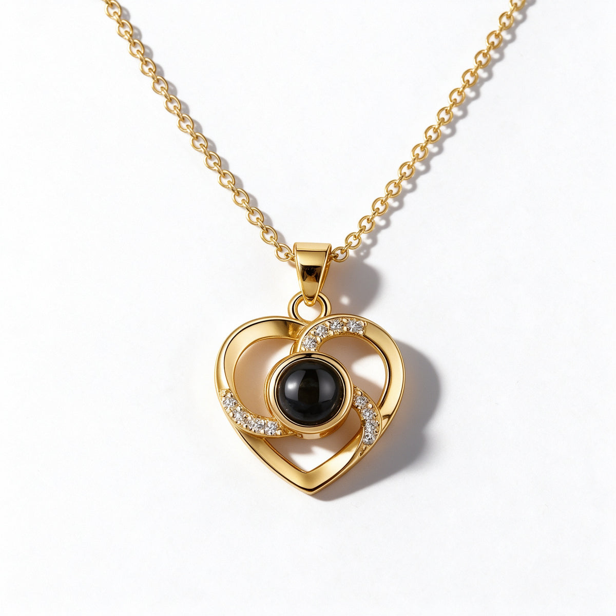 Love Photo Projection Necklace