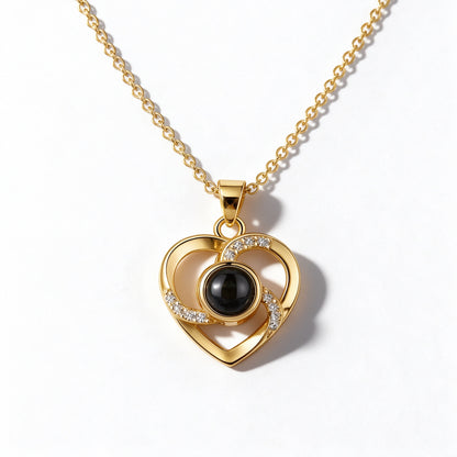 Love Photo Projection Necklace
