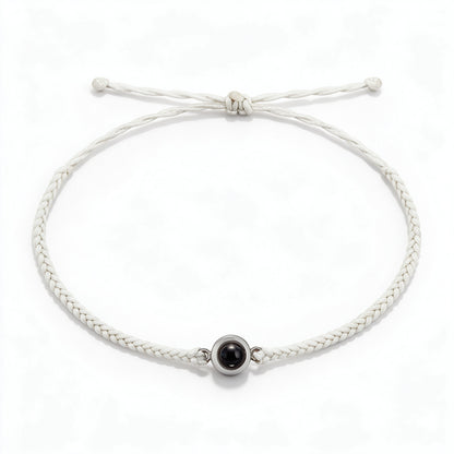 Drawstring Photo Projection Bracelet