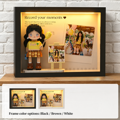 Personalized Photo Brick Portrait Frame