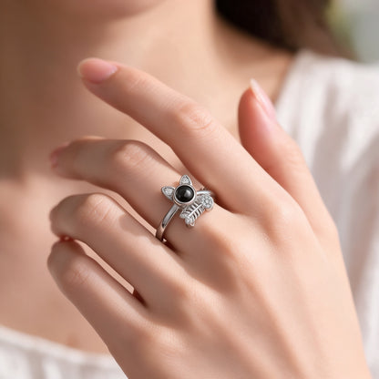 Small Cat FateMarks Photo Ring