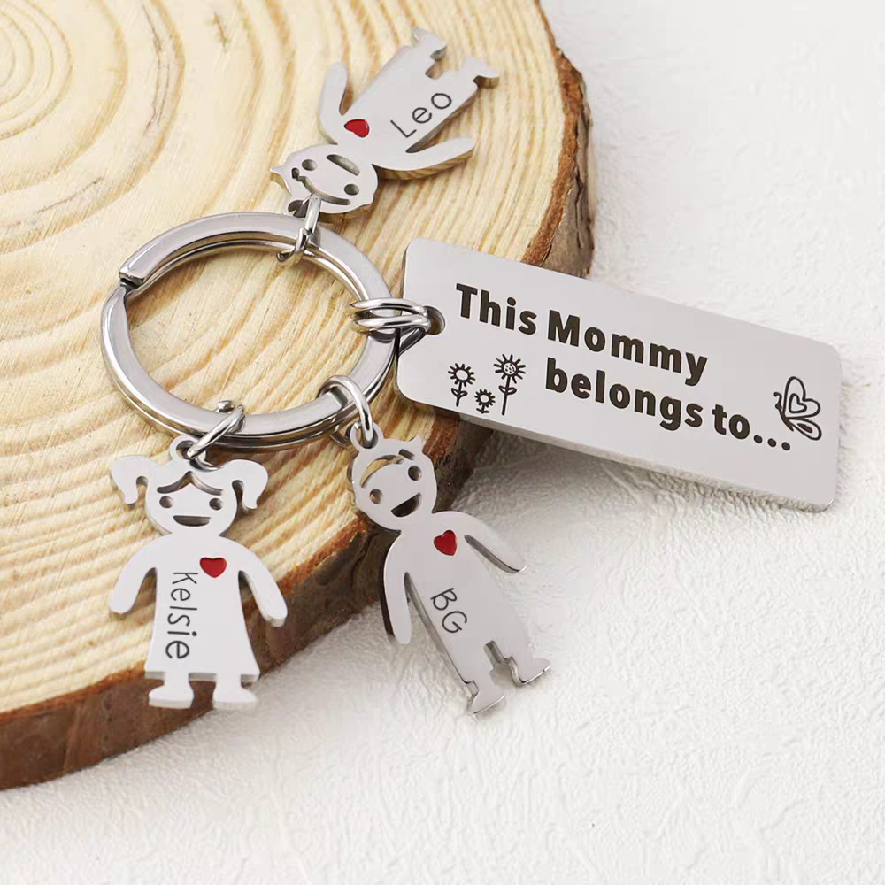 Personalized Family Keychain