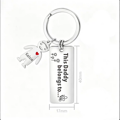 Personalized Family Keychain