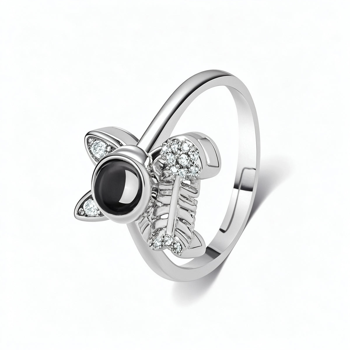Small Cat FateMarks Photo Ring