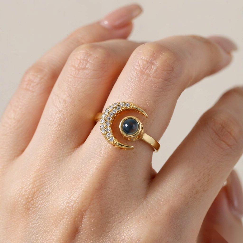 Moon FateMarks Photo Ring