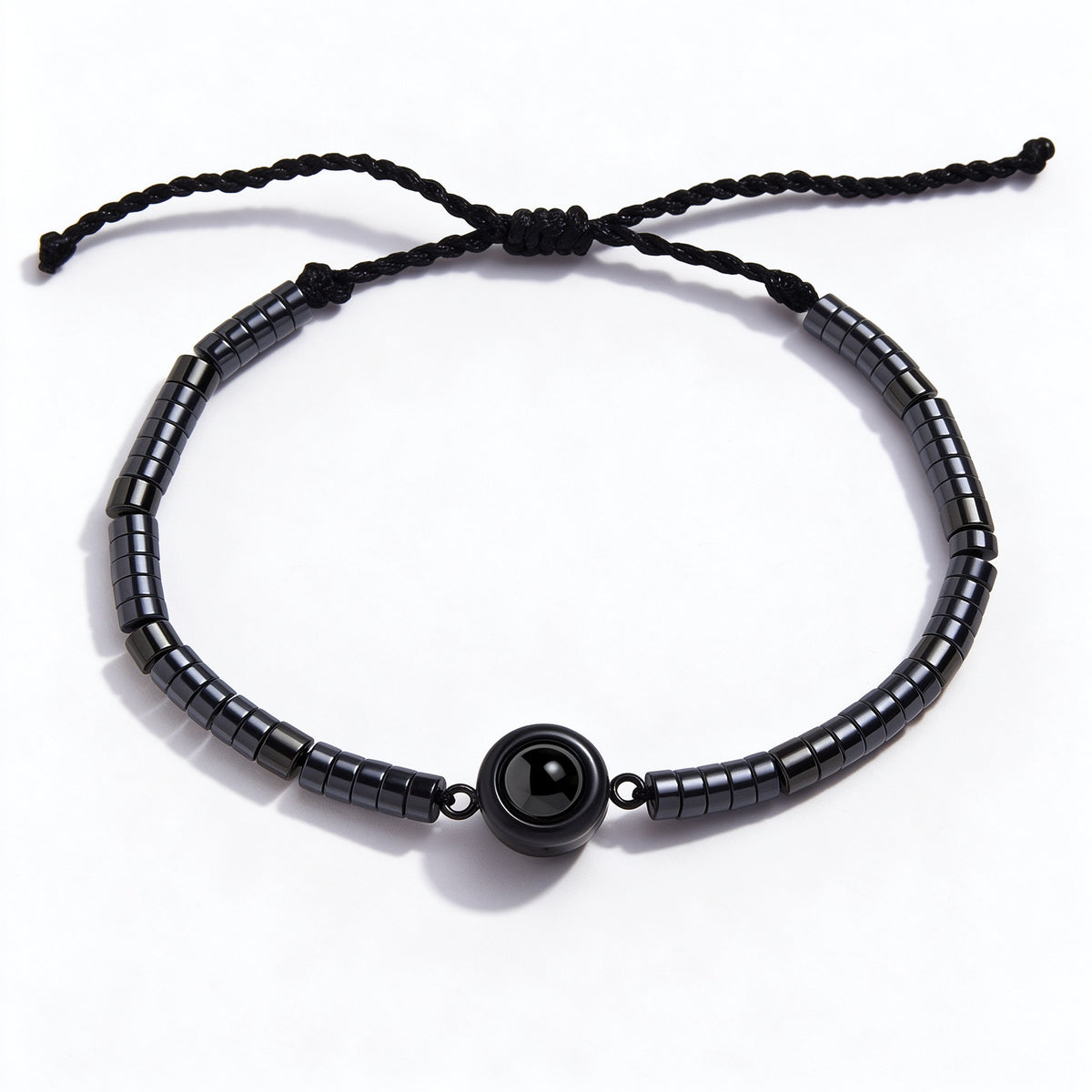 Drawstring Photo Projection Bracelet