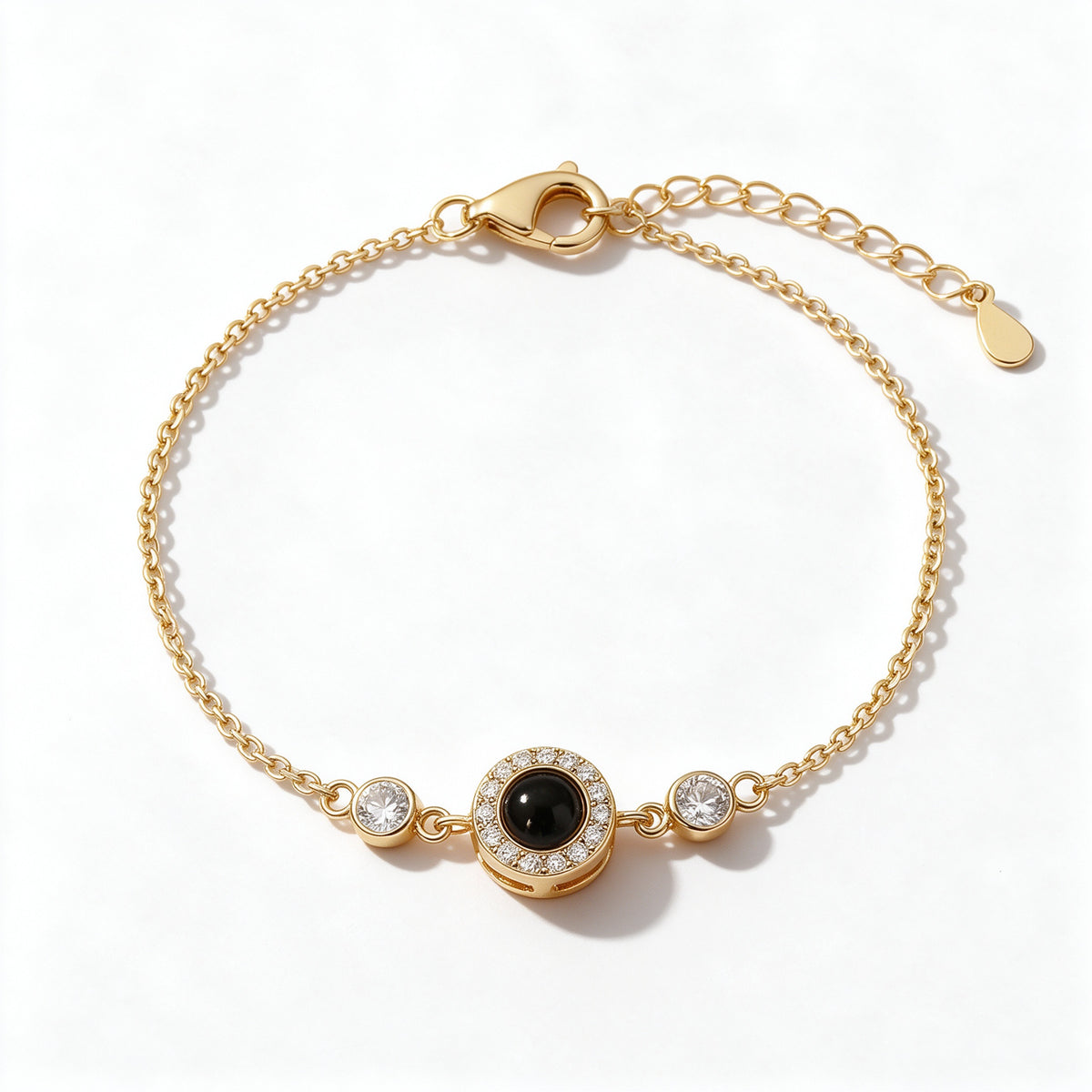 Birthstone Photo Projection Bracelet