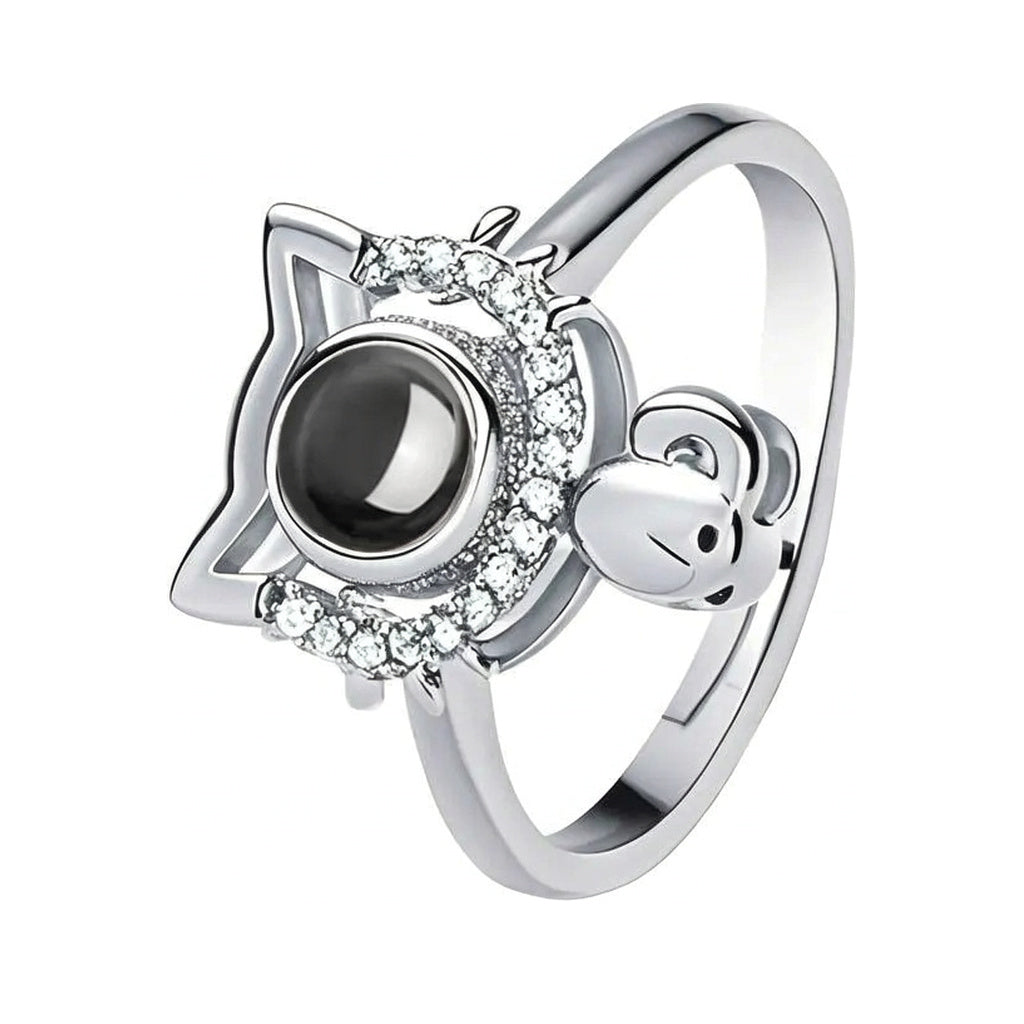 Cat Head FateMarks Photo Ring