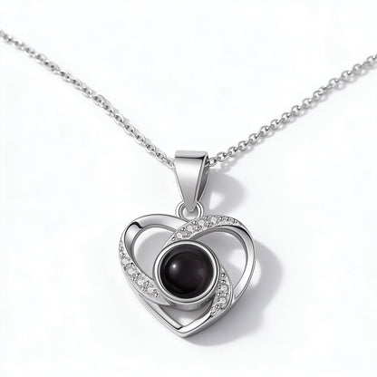 Love Photo Projection Necklace