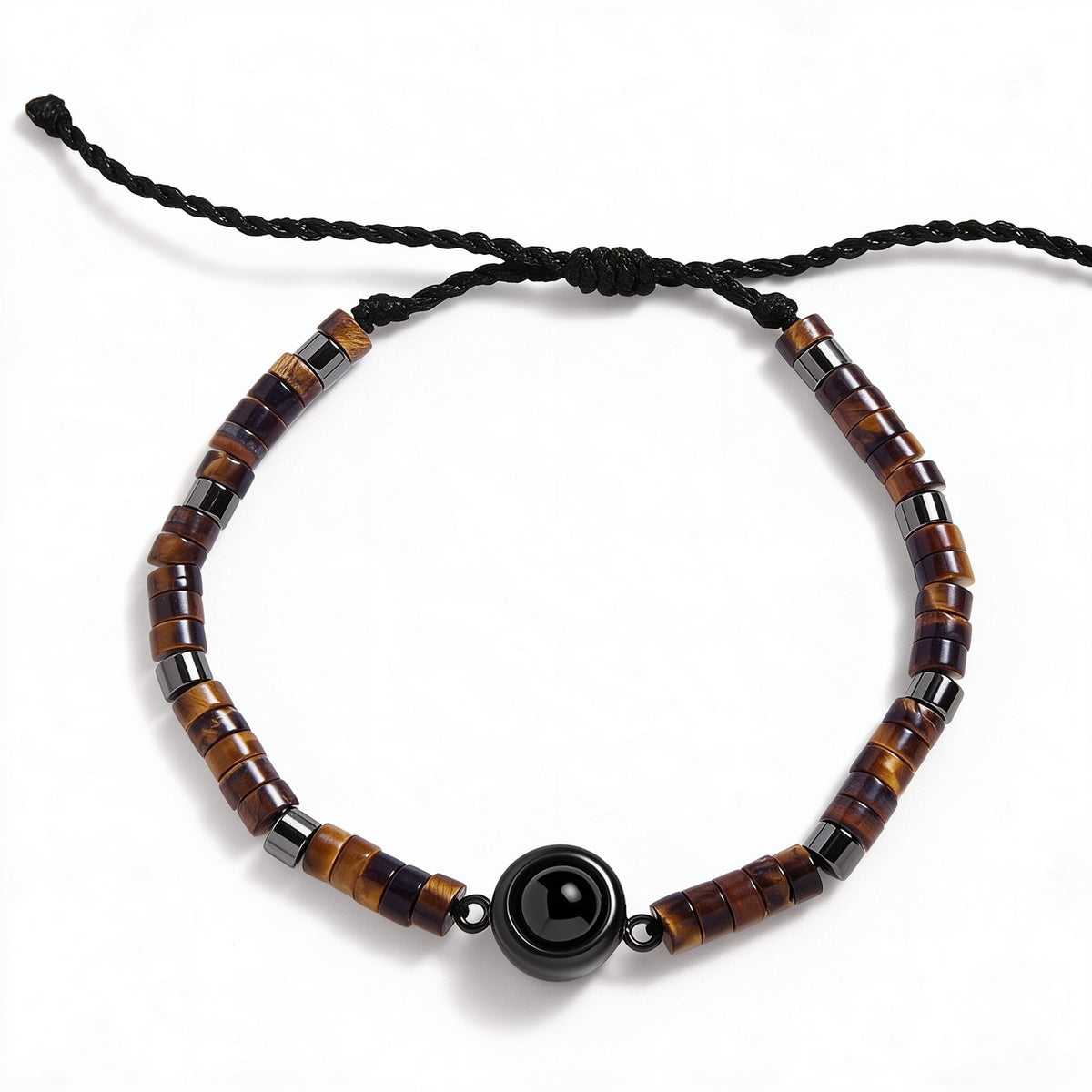 Drawstring Photo Projection Bracelet