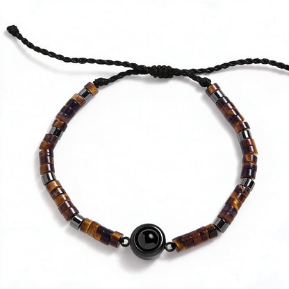 Drawstring Photo Projection Bracelet