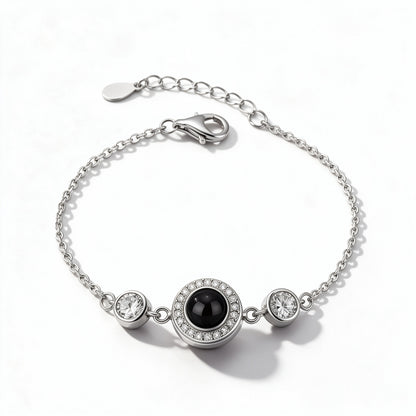 Birthstone Photo Projection Bracelet