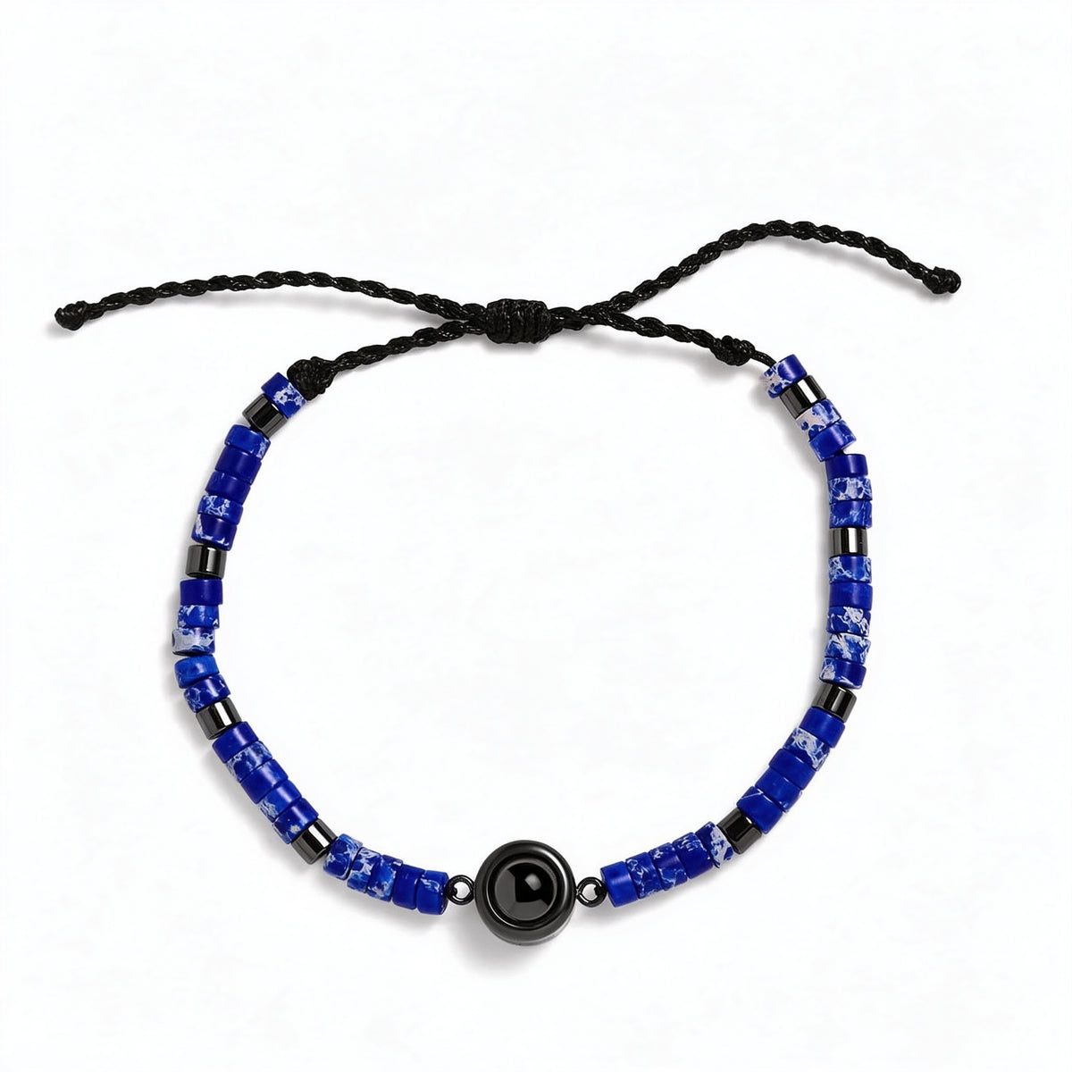 Drawstring Photo Projection Bracelet